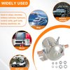 HUAREW Max 300A Continuous Duty Solenoid Relay 4-Terminal Nickel-Plating 12VDC for Golf Carts, Winch, Marine SPST 12 Volt