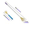 SinLoon Back Scratcher hand massager backslap(2- PACK) Portable Extendable Telescopic Metal Back Scratchers with Rubber Handles (Skull hands)
