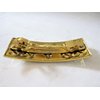 Generic Bronze gold celtic knot metal filigree hair clip barrette
