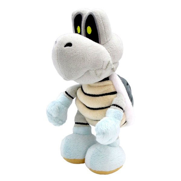 Sanei Super Mario All Star Collection AC38 Dry Bones Stuffed Plush, 8"