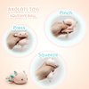 ZTATU Axolotl Toy, Stress Balls for Kids (1PCS) Salamander Stress Dough Ball, Squishy Fidget Toys Axolotl Gifts, Sensory Toys for Kids, Stress Relief Toy Party Favors Squeeze Ball. (Pink)
