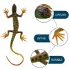 Toddmomy Lizard Toy Lizard Figurine Realistic Plastic Lizards Lizard Model Reptile Lizard Toys Fake Lizard Trick Toys Prank Halloween Party Favors for Kids