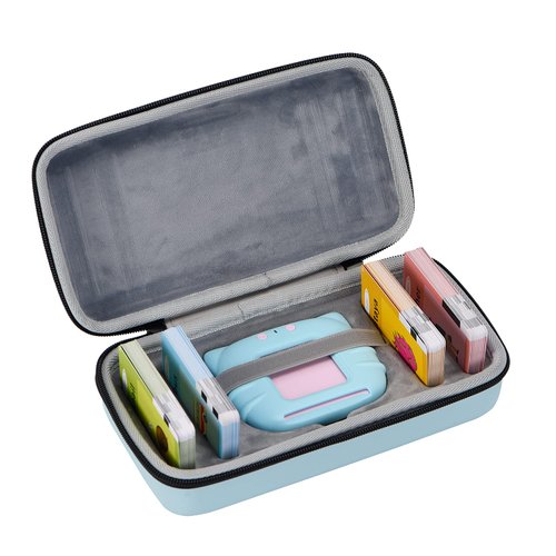 Preschool Audible Talking Flash Cards Electronic Early Education Machine with 112pcs Cards Double-Side Sight Words Learning Resource Interactive Toys Flashcard Toddlers Age 1-6 Years Gift Box (Blue)