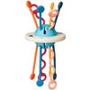 LiKee Montessori Toys for Baby 1+ Years Old, Sensory Development Toys for Toddlers 1-3, Silicone Pull String Travel Toy for 18+ Months, Gift for Baby Shower Infants Car Seat High Chair