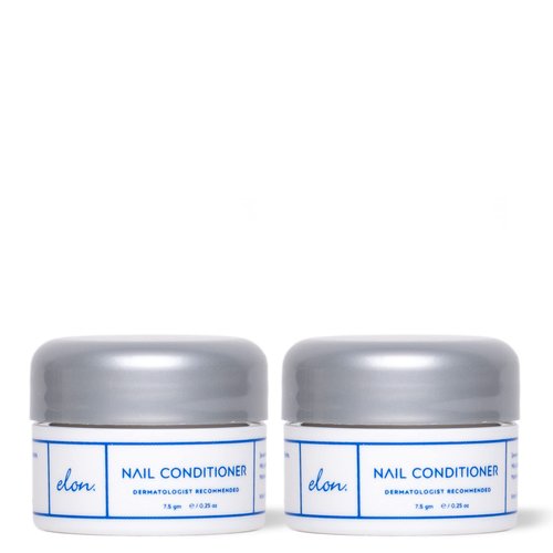 Elon Lanolin-Rich Nail Strengthener,Conditions Nails & Protects Cuticles, Recommended by Dermatologists & Podiatrists 2 Pack (7.5g jar)