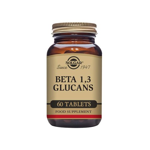 Solgar Beta Glucans - 60 Tablets - Non-GMO, Vegan, Gluten &amp; Dairy Free - 60 Servings