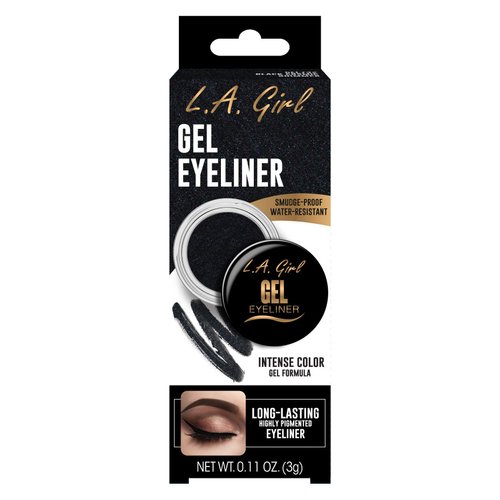 L.A. Girl Gel Eyeliner, Black Cosmic Shimmer GEL732