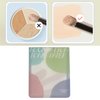 2pcs Liquid Palette Paper Disposable Makeup Coloring Paper with Mixing Stick Makeup Lipstick Mixing Paper
