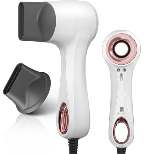 MelodySusie Portable High Speed Hair Dryer, Travel Hair Dryer with 110,000 RPM Brushless Motor,Professional Fast Drying Blow Dryer Negative Ionic Damage Free with Constant Temperature