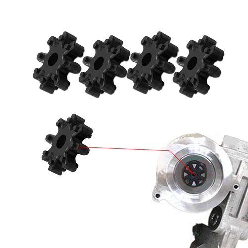 Middrivr 4PCS Steering Column Motor, Flexible Steering Coupler Replacement 563152K000FFF, Automotive Power Steering Coupler Steering Column, Car Accessories Steering Coupling Suitable for Hyundai-Kia