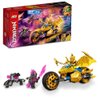 LEGO® NINJAGO® Jay’s Golden Dragon Motorbike 71768 Building Kit; Playset for Ages 7