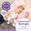 Warm Pals - Magical White Unicorn - 1.5lbs - Cozy Microwavable Lavender Scented Plush Toys - Heated Stuffed Animal - Heatable Coolable Bedtime Comfort Plushie