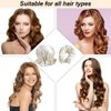 NuAngela Satin Heatless Hair Curler Set, 3 Count (Pack of 1) - Heatless Curling Rod Headband with 3Pcs Caps for All Hair Types, No Heat Curling