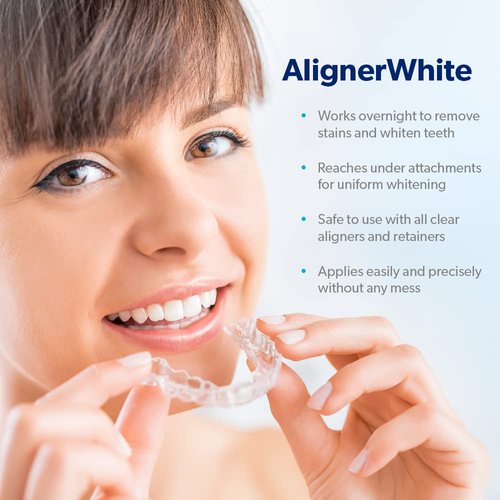EverSmile AlignerWhite Teeth Whitening Pen | for Clear Aligners and Retainers, Aligner Whitener, Gel Whitening Pen