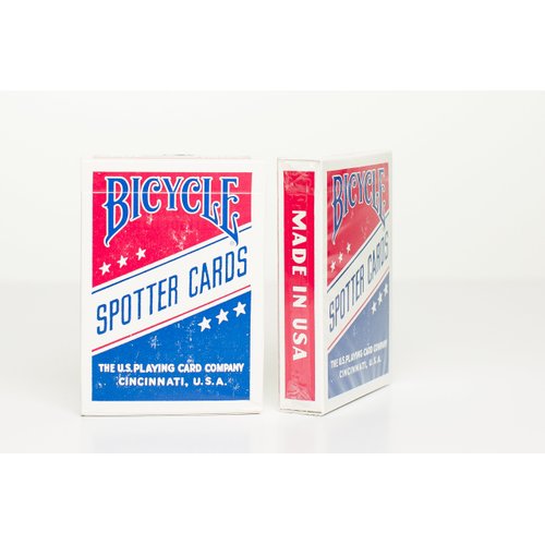 Bicycle Spotter Playing Cards, Authentic Reissue, WW II Brand, Red, MIS-0103R