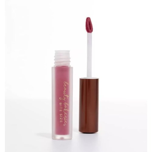 Beauty Bakerie Bitesized Lip Whip Liquid Lipstick for Women, Hydrating Moisturizer Lip Gloss Lip Tint, Long Lasting Waterproof Lip Stain Matte or Metallic, 2.5mL, Sweet Buns