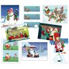 Stonehouse Collection Box Set of Golf Christmas Card Variety Pack 24 Cards & Envelopes - Funny Holiday Golf Cards