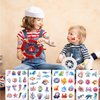 20 Sheets Ocean Animals Temporary Tattoos Stickers 270Pcs Under The Sea Life Tattoos Birthday Party Favors Decorations Supplies for Goodie Bags Fillers Exchange Gifts School Prizes Game Rewards