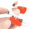 BUYGOO 6Pcs V-156-1C25 Micro Limit Switch with Hinge Roller Momentary SPDT Snap Action for Arduino CYT1046