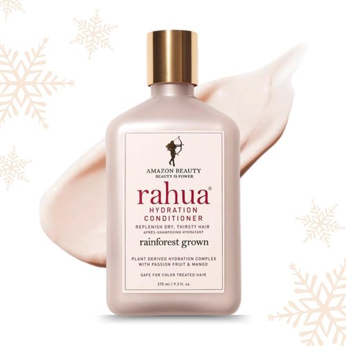 Rahua Hydration Hydrating Hair Conditioner, 9.3 Fl Oz, Moisturizing Organic Conditioner with Natural, Plant Based Derived Ingredients, Mango & Passion Fruit, Hair Care for Dry Hair, Frizz & Scalp Care