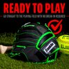 Franklin Sports Softball Glove - Windmill Fastpitch + Slowpitch Softball Glove - Green Softball Mitt - Right Hand Throw Adult + Youth - 12", Lime