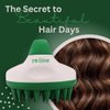Paisle Botanics Shampoo Brush for Hair Growth Shampoo Brush for Thinning Hair and Hair Loss - Hair Thickening Shampoo Treatment for Women for Men Hair Growth Stimulator for Wet or Dry Hair