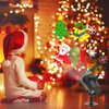 Christmas Lights Projector,Waterproof IP65 Indoor Motion Remote Control 10W LED Projector, 16 Slides Holiday Light Party Outdoor Garden House Apartment Kids Room Night Light