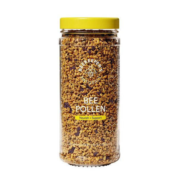 Beekeeper's Naturals - 100% Raw Bee Pollen Granules, Natural Preserved Enzymes, Source of Vitamin B, Minerals, Amino Acids & Protein - Paleo & Keto Friendly, Gluten Free (5.2 oz)