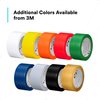 3M Vinyl Tape 764, General Purpose, 3 in x 36 yd, White, 1 Roll, Light Traffic Floor Marking Tape, Social Distancing, Color Coding, Safety, Bundling