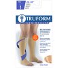 Truform 20-30 mmHg Compression Stockings for Men and Women, Knee High Length, Dot-Top, Open Toe, Beige, Medium