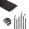 Guapa Microblading Eyebrows Pencil Waterproof Pull Cord Peel-off Brow Pencil Set for Marking, Filling and Outlining, Tattoo Makeup and Permanent Makeup Eye Brow LIner Beauty (5pcs, Black)