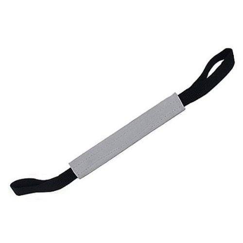 Redline K9 Firm Flat Rolled Leather 10" Tug Toy 2 Handles Dog Toy