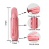KDDOM 4 Pcs Pink Volumizing Hair Root Clip Natural Fluffy Hair Clip DIY Fluffy Curler Clamps Magic Salon Wave Hair Root Clip