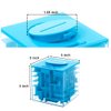 ThinkMax Money Maze Puzzle Box for Kids and Adults, Perfect Money Holder Maze Puzzle Gift Box (Blue)