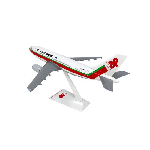 Flight Miniatures TAP Air Portugal Airbus A310-300 1:200 Scale - Airplane Miniature Model Plastic Snap Fit - Collectible Replica of TAP Air Portugal Aircraft - Part #AAB-31020H-012