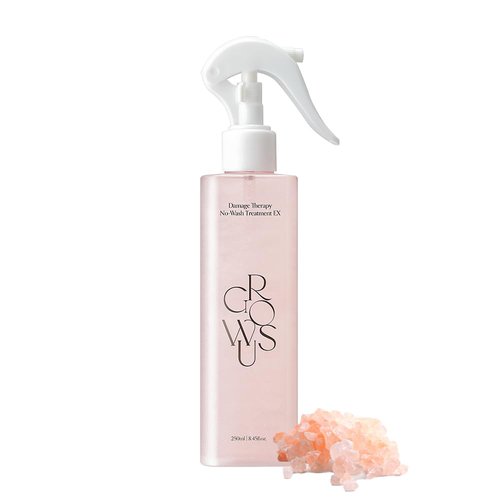 GROWUS Damage Therapy No-Wash Treatment EX - Concentrated High Shine, Heat Protectant, Moisturizi...