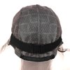 Embroidery Full Double Lace Braided Wig Cap 1Pc, DIY Wig Cap for Crochet Hair Extensions, Crochet Wig Cap with Baby Hair, Wig Making Sew In Crochet Braided Wig Caps Square Base 120 Knots
