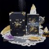 DAMY DREAM Korea Oriental Drawing Tarot Card, 78 Tarot Deck Foil Edition (Black Gold)