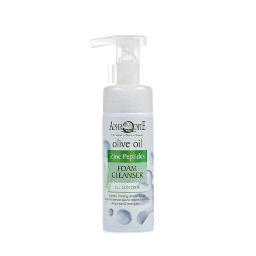 SEASATIONALS Aphrodite Zinc Peptides Oil-Control Foam Cleanser for Oily and Combination Skin, 5.1 oz