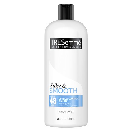 TRESemme Touchable Softness Anti Frizz Conditioner for Shiny Hair Smooth and Silky Moroccan Argan Oil Dry Hair Formula 28 oz