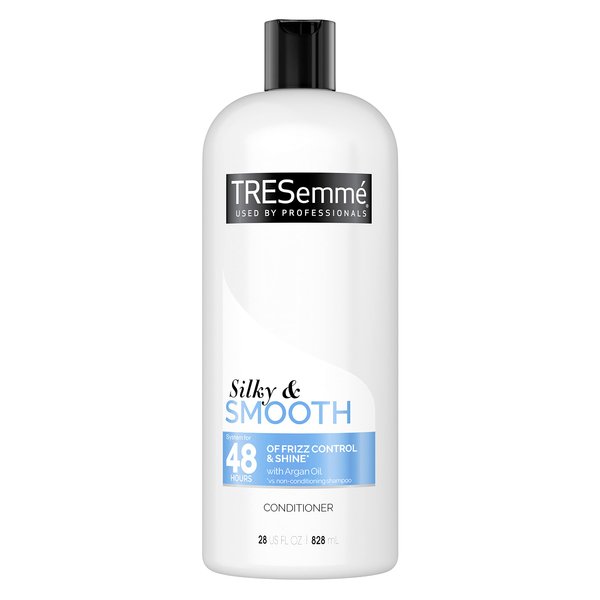 TRESemme Touchable Softness Anti Frizz Conditioner for Shiny Hair Smooth and Silky Moroccan Argan Oil Dry Hair Formula 28 oz