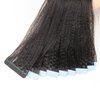 Isheeny Tape In Extensions Human Hair Black Women Yaki Straight Tape In Hair Extensions Seamless Straight Hair Extensions Real Human Hair Tape Hair Extensions 18 Inch 20pieces 40g/set