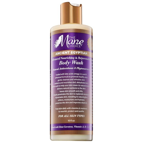 THE MANE CHOICE Ancient Egyptian Advanced Nourishing & Rejuvenation Body Wash - Unique Blend of Vitamins And Nutrients To Soften, Moisturize and Hydrate Your Skin (10 Ounces/295 Milliliters) (0850093005570)
