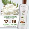BioSilk Silk Therapy with Natural Coconut Oil Moisturizing Conditioner, Nourishing & Helps Eliminate Frizz, Sulfate, Paraben & Cruelty-Free, 12 Oz