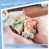 LovesTown 11PCS Magnetic Wooden Animals Train Set, Montessori Toys for Toddlers Toys for Preschool Learning Activities Birthday Kids Boys Girls