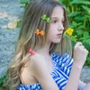 Janinka 72 Pieces Self Hinge Hair Barrettes: Plastic 80s 90s Cartoon Hairpins, Colorful Cute Barrettes for Toddlers (Multicolor)