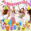 12 Pcs Party Favors for Kids, 3D Animal Pop Fidget Toys Bulk Goodie Bags Stuffers for, Prizes box Toys for Classroom Silicone Bath Suction Toys Birthday Gifts