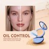 Oil Control Face Pressed Powder,Matte Smooth Flawless Setting Powder Makeup,Waterproof Long Lasting Finishing Powder,Cruelty Free Lightweight Face Cosmetics,0.35Oz(CLASSIC IVORY)