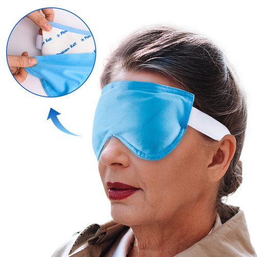 Physicure Kalt Heated Eye Mask | Moist Heat Eye Compress Relief for Dry Eyes, Imitated Eyes, Pink Eyes | Microwave Activated Dry Eye Therapy Mask