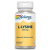 Solaray L-Lysine 500mg | Amino Acid | Healthy Cognitive, Immune System & GI Function, Bones, Joints & Skin Support | 60 VegCaps